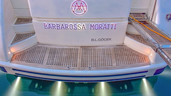Motor yat Barbarossa Moratti