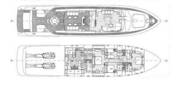 Motor yat Mina II